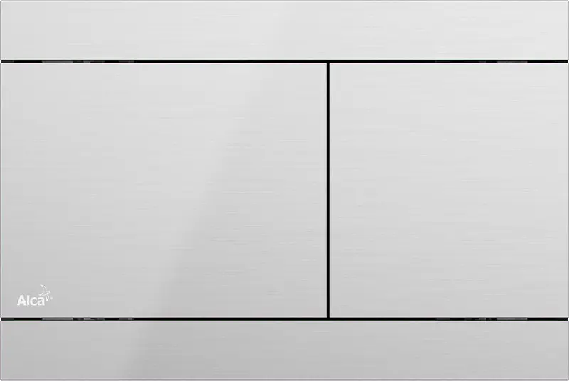 Alcadrain Flat - vadības plate, nerūsējošais tērauds pusmatēts FUN-INOX