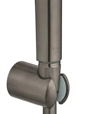 Grohe Tempesta-F - bidē duša ar turētāju un šļūteni 1,25 m, Hard Graphite matēts 27513AL1