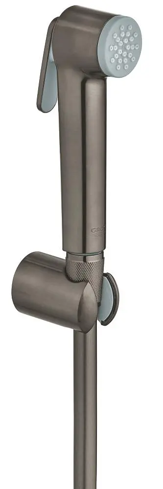 Grohe Tempesta-F - bidē duša ar turētāju un šļūteni 1,25 m, Hard Graphite matēts 27513AL1