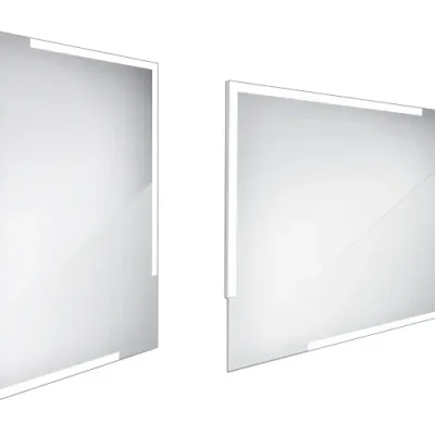 Nimco spogulis - spogulis ar LED apgaismojumu, 60x80 cm, kvadrātveida, alumīnijs ZP 14002