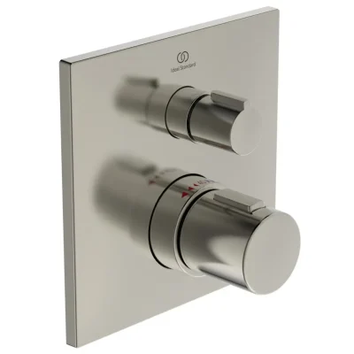 Ideal Standard CeraTherm - termostatisks vannas maisītājs, zemapmetuma, Silver Storm A6956GN