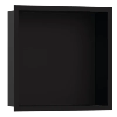 Hansgrohe XtraStoris Individual - sienas niša ar dizaina rāmi, 30x30x10 cm, melns matēts 56098670