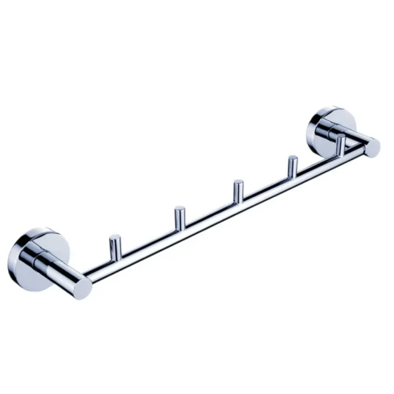 Nimco Unix - dvieļu āķis, 5-daļīgs, hroms UN 13054-5-26