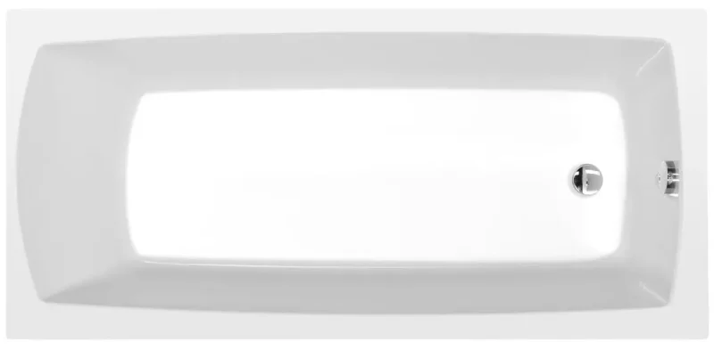 Polysan vannas - taisnstūra vanna Lily, 150x70x39 cm, balta 72273