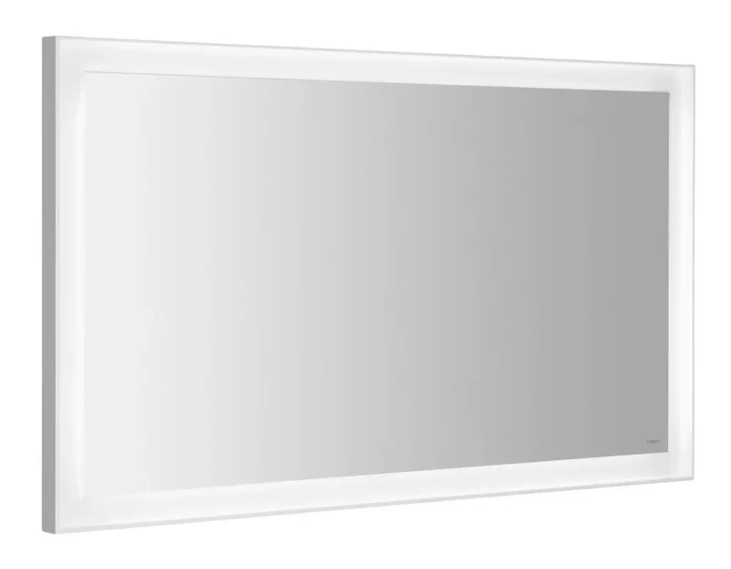 Sapho Flut - spogulis Flut ar LED apgaismojumu 120x70 cm, balts FT120