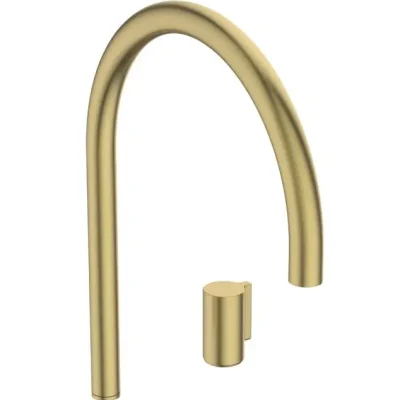Ideal Standard Solos - izlietnes maisītājs, 2 caurumu montāža, EcoFlow, birstēts zelts A7830A2