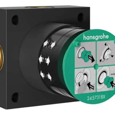 Hansgrohe - pamatkorpuss galvas dušai, 2 patērētājiem 24573180