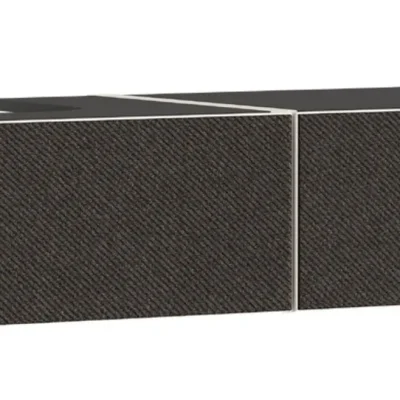 Hansgrohe Xevolos E - izlietnes skapītis, 28x137x55 cm, 2 atvilktnes, matēti bēšs/tekstils tumši pelēks 54320660