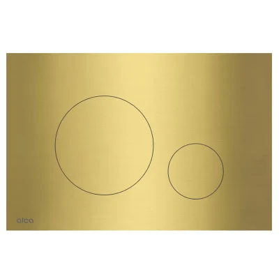 Alcadrain Flat - vienā līmenī montējama vadība, misiņš TURN-BRASS