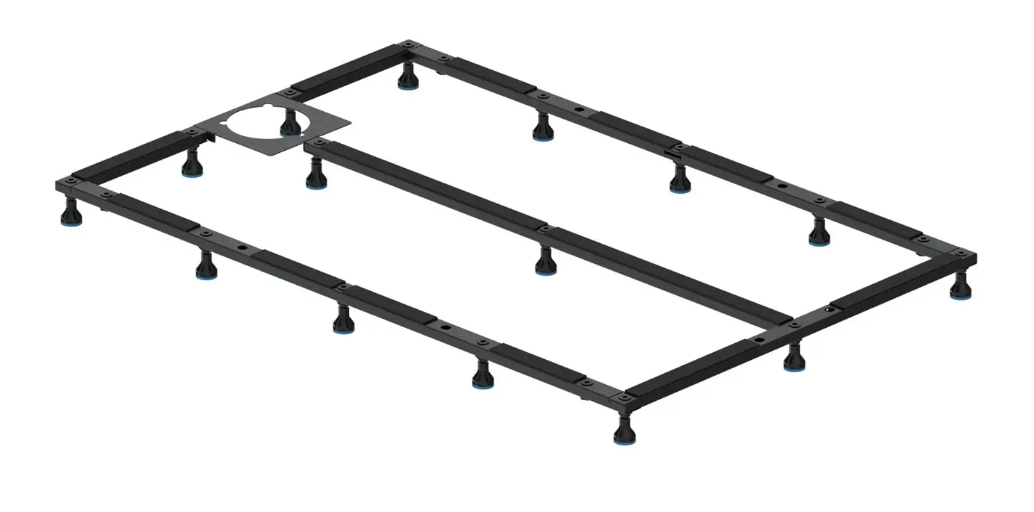 Duravit - montāžas rāmis dušas paliktņiem 140×100 cm 791111000000000