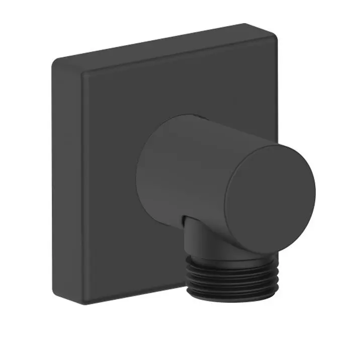 Duravit piederumi - dušas pieslēguma līkums, matēti melns UV0630011046