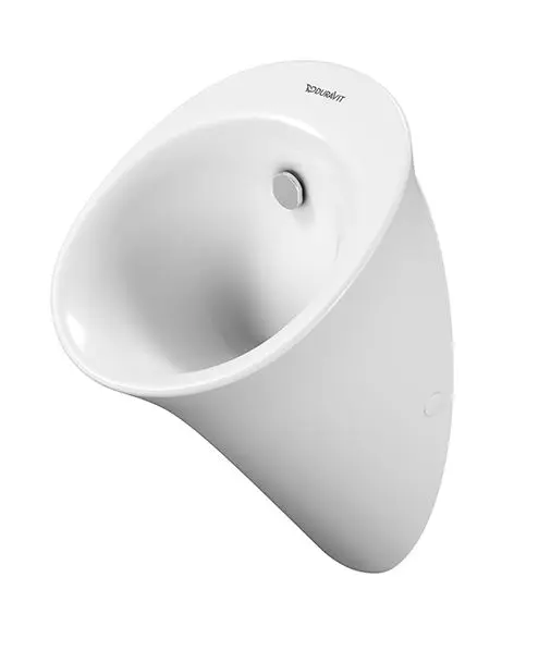 Duravit White Tulip - pisuārs, ūdens padeve no aizmugures, Rimless, balts 2817300000