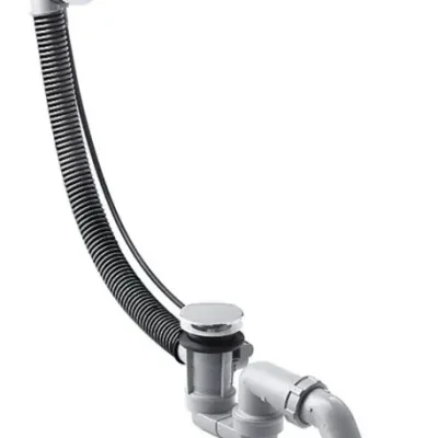 Hansgrohe Flexaplus S - noteces un pārplūdes komplekts, hroms 58150000