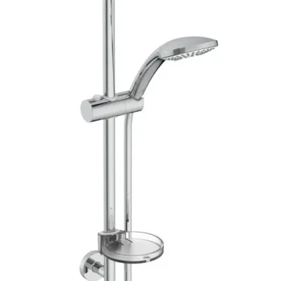 Ideal Standard Idealrain - dušas komplekts: rokas duša, stienis un šļūtene, 3 strūklas veidi, hroms BD915AA