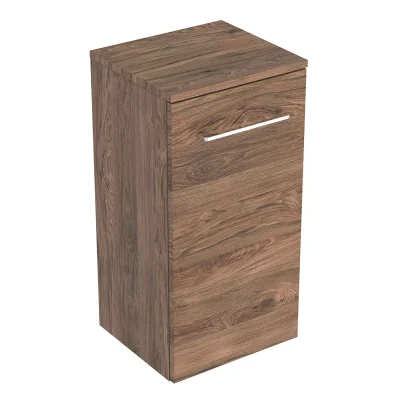 Geberit Selnova Square - Sānu augšējais skapis 65x33x30 cm, 1 durvis, Hickory riekstkoks 501.274.00.1