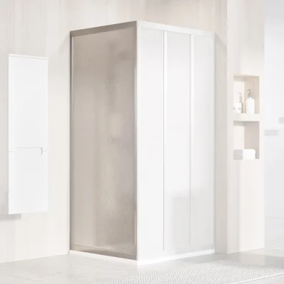 Ravak Supernova - dušas siena APSS-90, 87-91 cm, satīna/Pearl 94070UR211