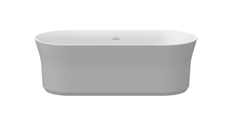 Ravak Ypsilon - brīvi stāvoša vanna, 180x80 cm, Smoke Grey/balts XC00100078