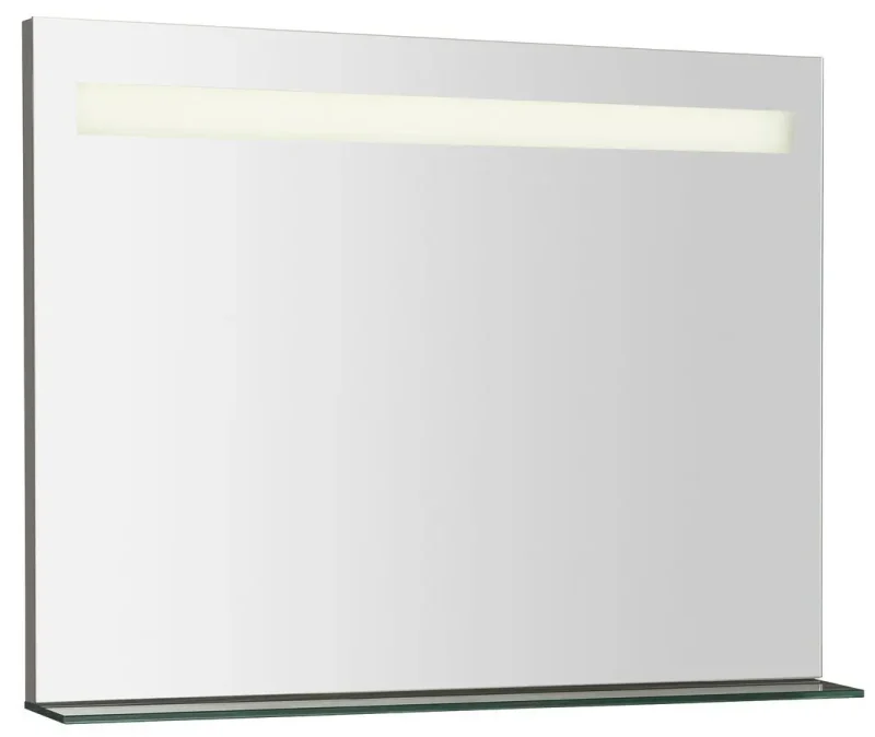 Sapho Breto - spogulis Breto 80x61 cm, ar LED apgaismojumu un plauktu BT080