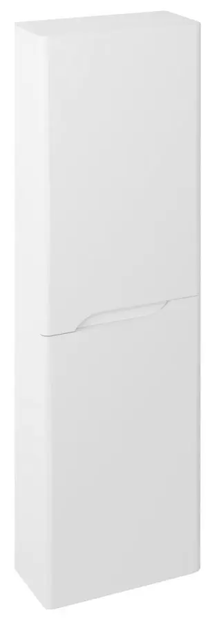 Sapho Mediena - augstais skapis 40x140x20 cm, balts matēts/balts matēts MD450