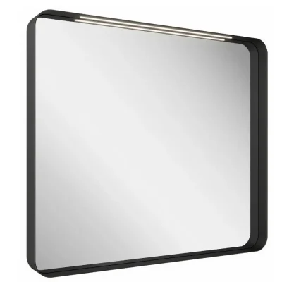 Ravak Strip - spogulis ar LED apgaismojumu, 61x71 cm, melns X000001570