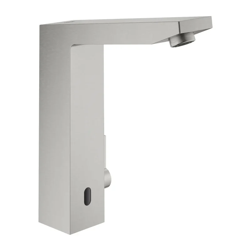 Grohe Eurocube E - infrasarkanā elektronika izlietnes maisītājam ar maisītāju, SuperSteel 36441DC0