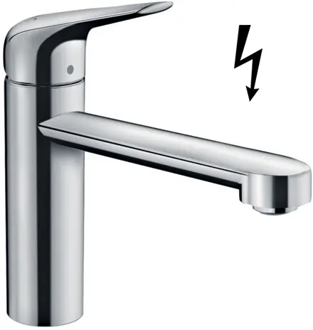 Hansgrohe Focus M42 - virtuves izlietnes maisītājs M425-H120, hromēts 71804000