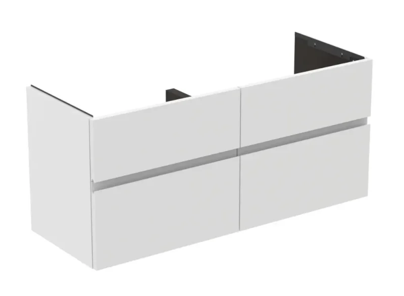 Ideal Standard Finesse - izlietnes skapītis, 120x44x55 cm, 4 atvilktnes, matēti balts E3390Y1