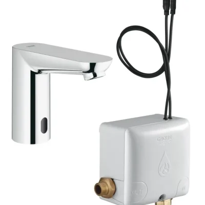 Grohe Euroeco Cosmopolitan E - elektroniska izlietnes maisītājs, Powerbox, hroms 36384000