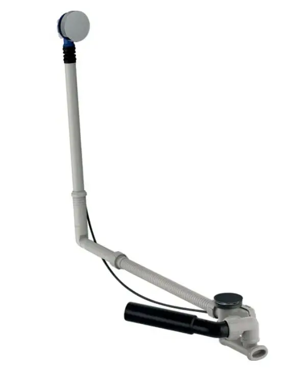 Geberit piederumi - vannas noteces un pārplūdes komplekts, garums: 730 mm, montāžas komplekts, hromēts 150.525.21.6