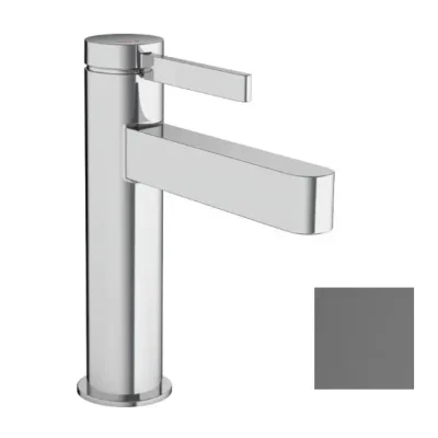 Hansgrohe Finoris - izlietnes maisītājs, ar Push-Open noteces komplektu, CoolStart, EcoSmart, matēts melns hroms 76024340