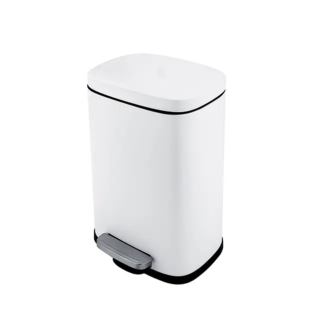 Nimco atkritumu tvertnes - atkritumu tvertne, 5 l, balts matēts KOS 8005-05