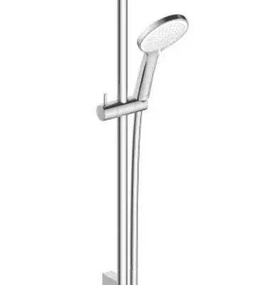 Duravit dušas - dušas komplekts: dušas galva, stienis un šļūtene, 3 strūklas, hromēts UV0680002010