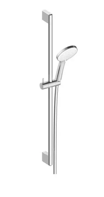 Duravit dušas - dušas komplekts: dušas galva, stienis un šļūtene, 3 strūklas, hromēts UV0680002010