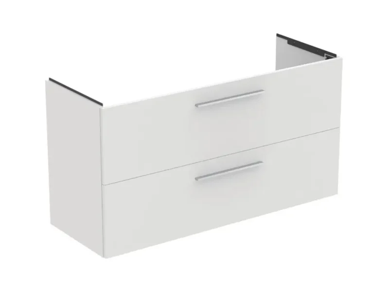 Ideal Standard i.Life A - izlietnes skapītis, 120x44x63 cm, 2 atvilktnes, matēti balts T5258DU