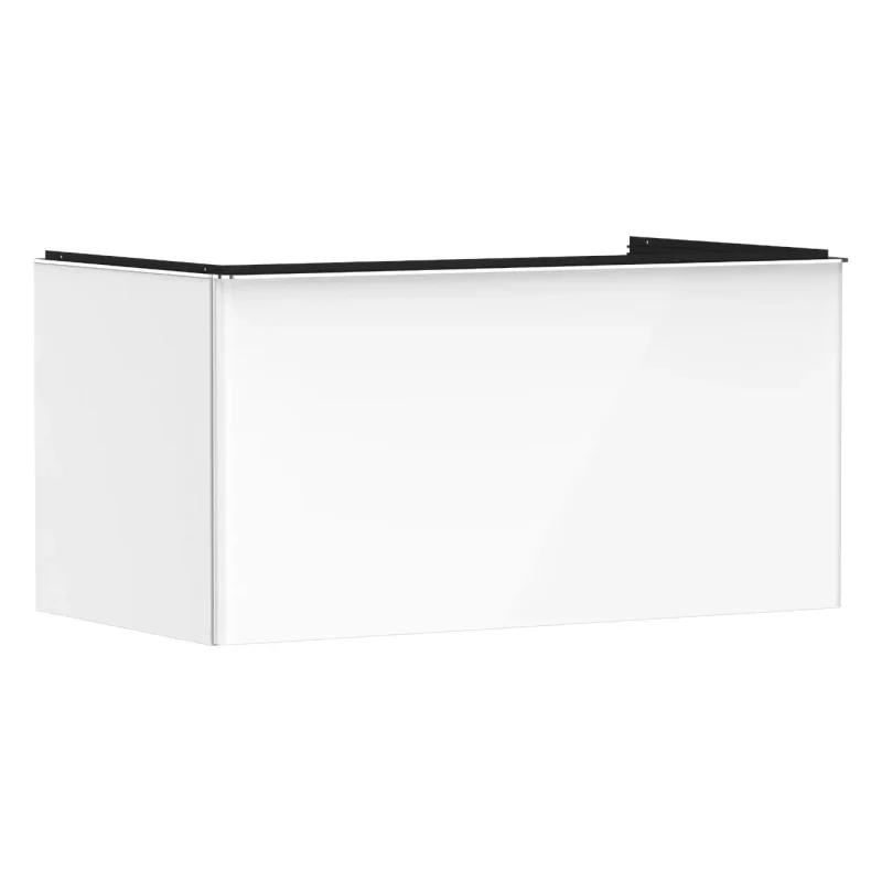 Hansgrohe Xelu Q - izlietnes apakšskapītis, 50x98x55 cm, 1 atvilktne, balts spīdīgs/hroms 54058000
