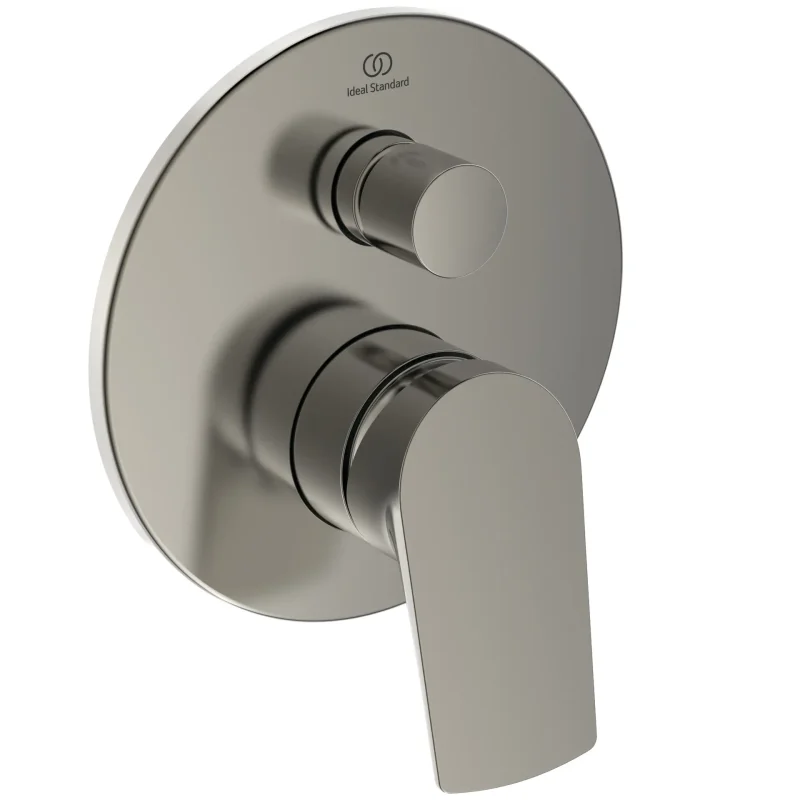 Ideal Standard La Dolce Vita - zemapmetuma maisītājs, 2 patērētājiem, Silver Storm A7637GN