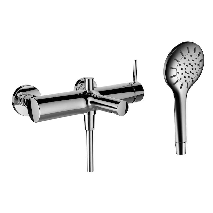 Laufen Twinplus - vannas maisītājs ar piederumiem, hroms HF505460100600