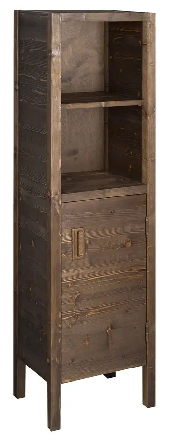 Sapho Brand - augstais skapis 40x140x30 cm, 1 durvis, eņģes labajā pusē, beicēta egle BA043S