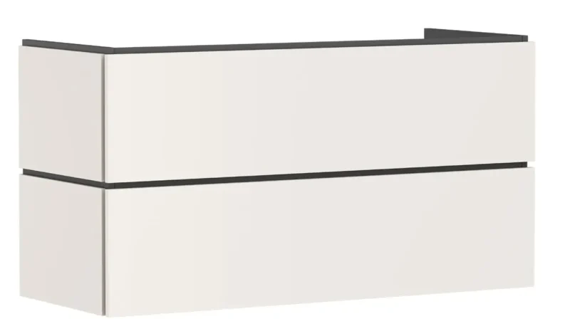 Hansgrohe Xilesa E - izlietnes apakškabinets, 62x118x47 cm, 2 atvilktnes, matēti bēšs 54264780
