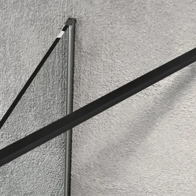 Gelco Vario - stūra balsts 650 mm, matēti melns GX2014