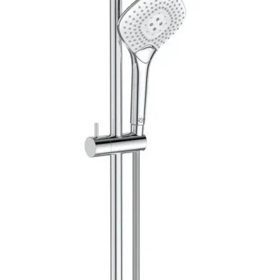 Ideal Standard Idealrain Evo Jet - dušas komplekts Diamond, dušas stienis 60 cm ar dušas galvu, 3 strūklas, hroms B1762AA