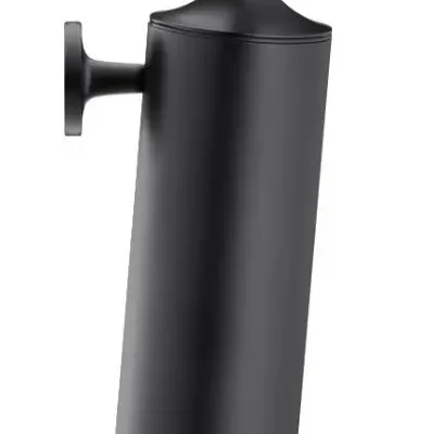 Duravit Starck T - tualetes birste ar turētāju, montāža pie sienas, matēti melna 0099464600