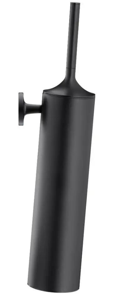 Duravit Starck T - tualetes birste ar turētāju, montāža pie sienas, matēti melna 0099464600
