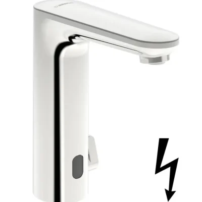 Hansa Electra - elektronisks termostata izlietnes maisītājs, darbība no tīkla, Bluetooth, hroms 93631129