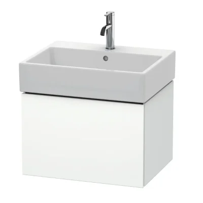 Duravit L-Cube - izlietnes skapītis 39×58×46 cm, 1 atvilktne, matēti balts LC617501818