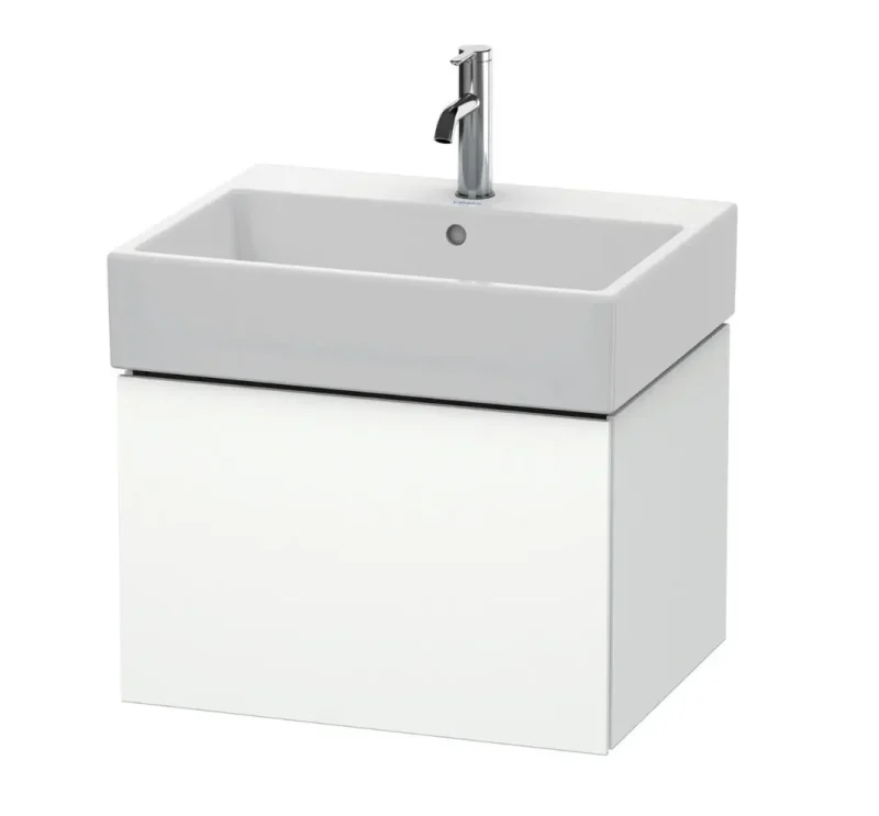 Duravit L-Cube - izlietnes skapītis 39×58×46 cm, 1 atvilktne, matēti balts LC617501818