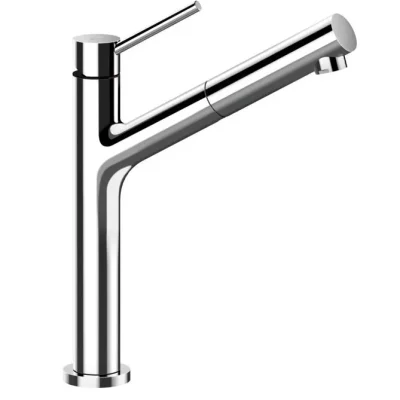 SCHOCK Dion - virtuves izlietnes maisītājs ar izvelkamu izteku, hroms 510120CHR