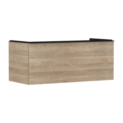 Hansgrohe Xelu Q - izlietnes apakšskapis, 50x118x55 cm, 1 atvilktne, dabīgs ozols/matēti melns 54064670