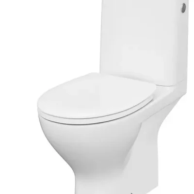 Cersanit Moduo - WC komplekts ar SoftClose sēdekli, Vario aizplūde, ūdens pieslēgums sānos, CleanOn, balts K116-030
