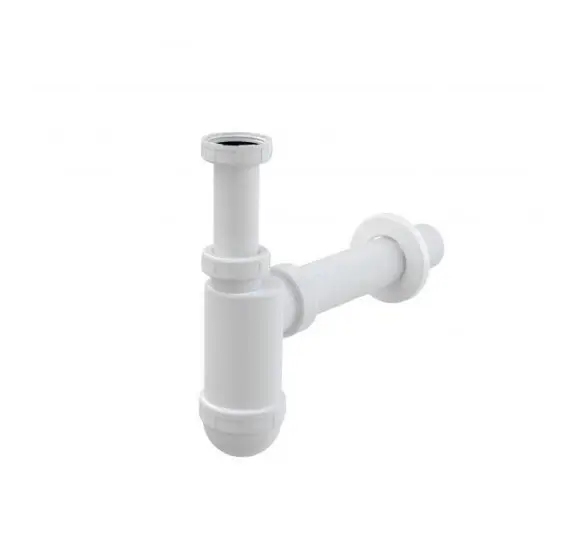 Alcadrain Siphons - izlietnes sifons, diametrs 40 mm ar pārplūdes uzgriezni A43